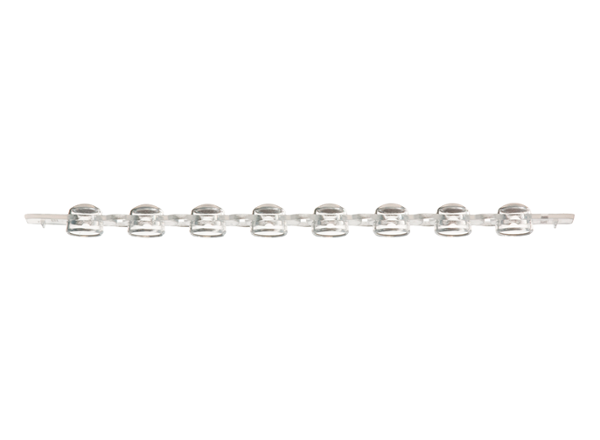 UltraFlux Dome Caps Clear 8-Strip
