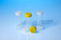 Techno Plas Flat Bottom Container Unlabelled Natural Cap 30ml