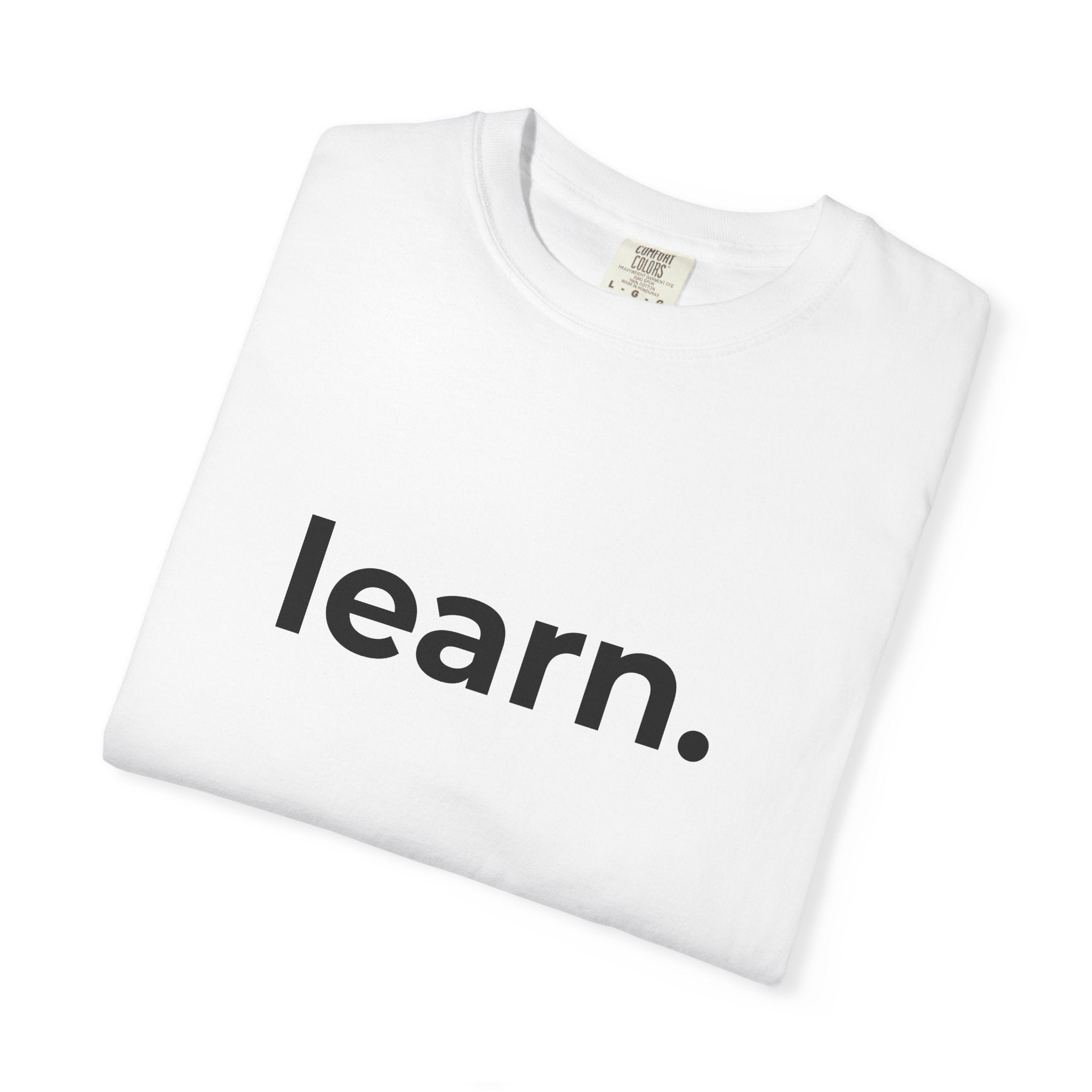 think. T-Shirt | Minimal Typography Tee, Inspirational Text Shirt