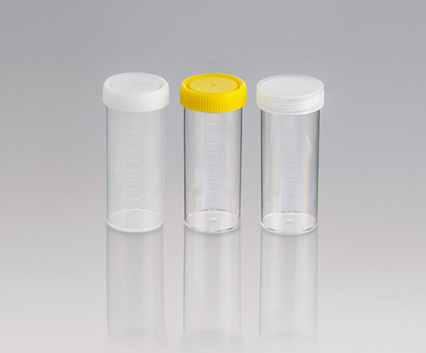 Techno Plas Flat Bottom Unlabelled Container Natural Cap 120ml