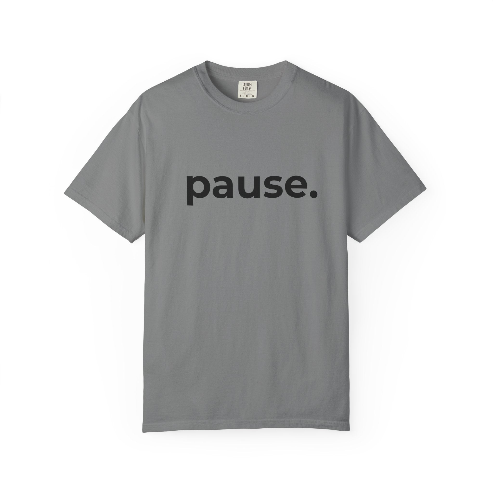 think. T-Shirt | Minimal Typography Tee, Inspirational Text Shirt