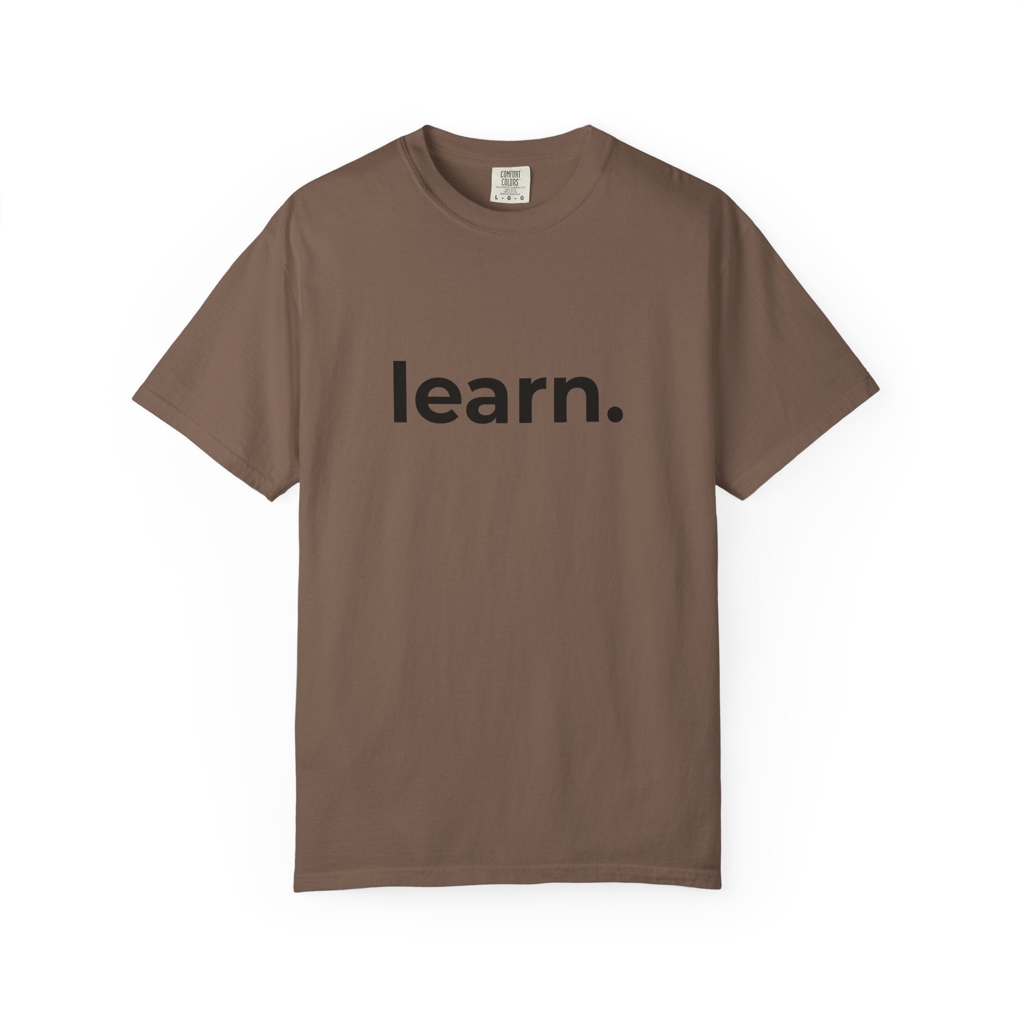 think. T-Shirt | Minimal Typography Tee, Inspirational Text Shirt