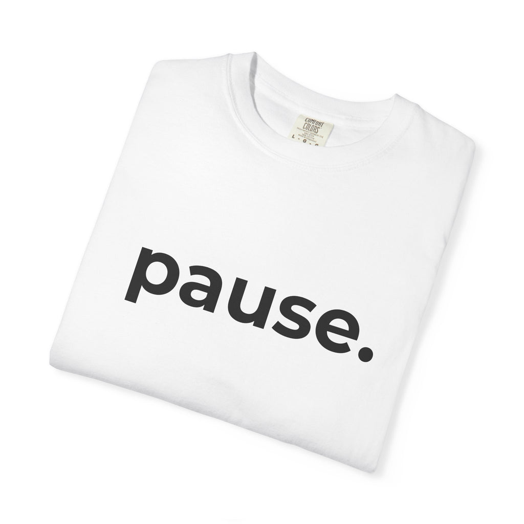 think. T-Shirt | Minimal Typography Tee, Inspirational Text Shirt