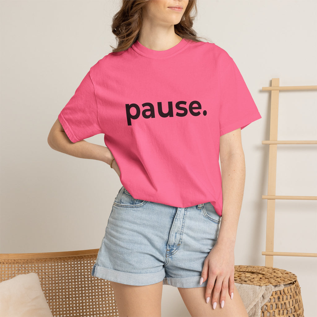 think. T-Shirt | Minimal Typography Tee, Inspirational Text Shirt
