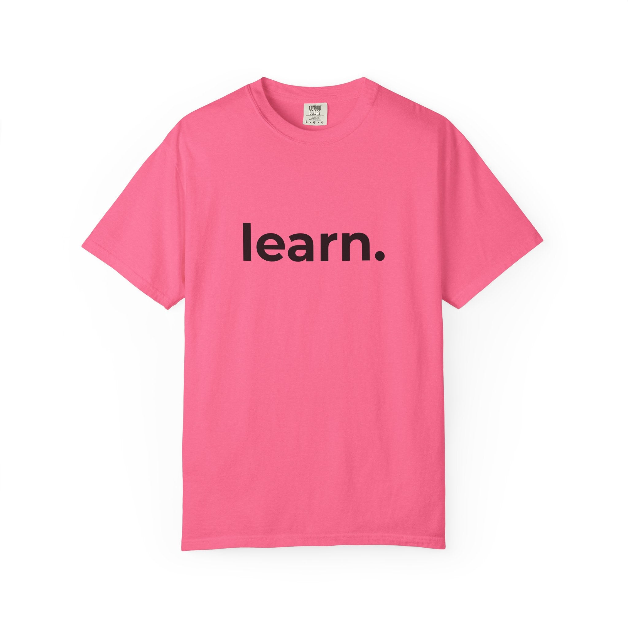 think. T-Shirt | Minimal Typography Tee, Inspirational Text Shirt