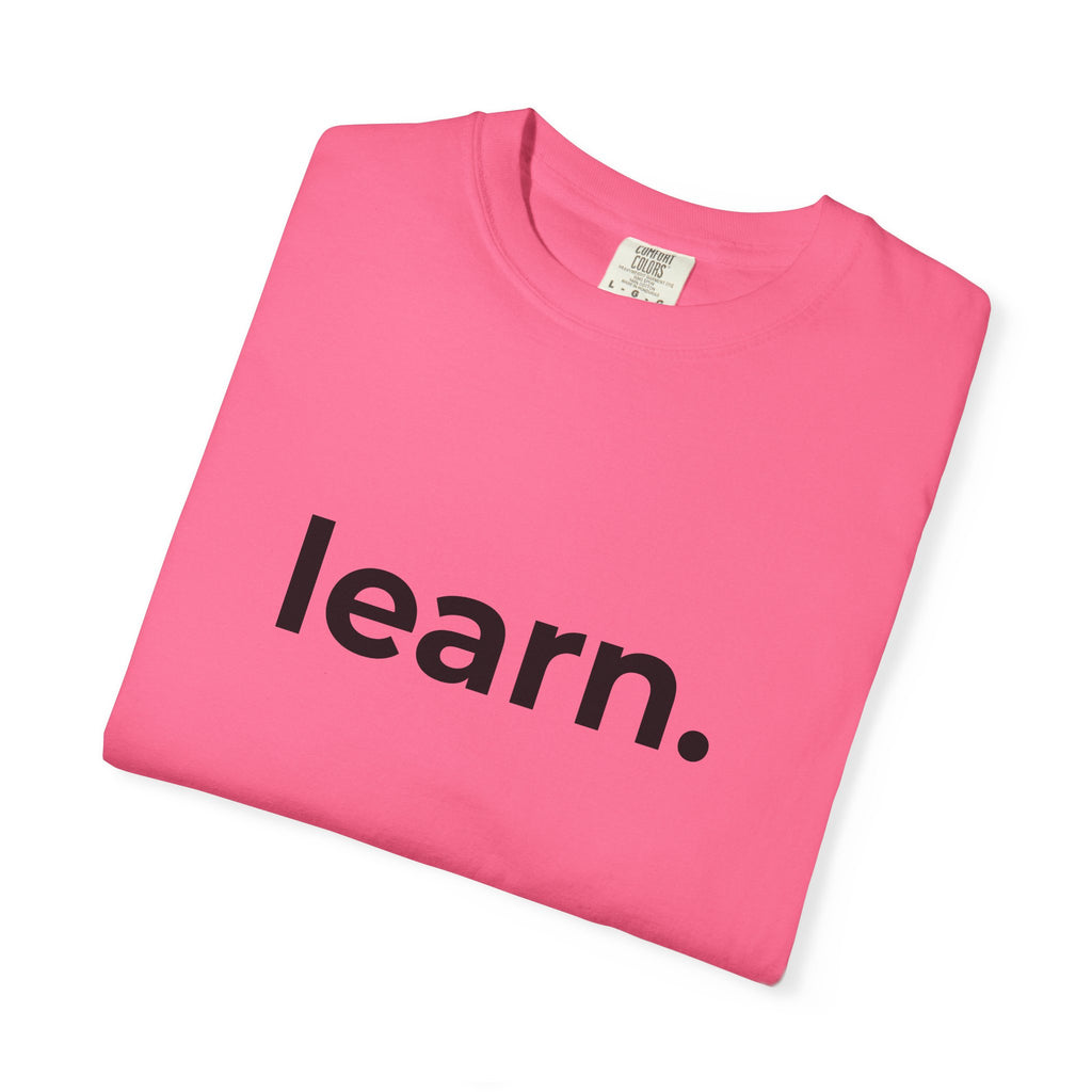think. T-Shirt | Minimal Typography Tee, Inspirational Text Shirt