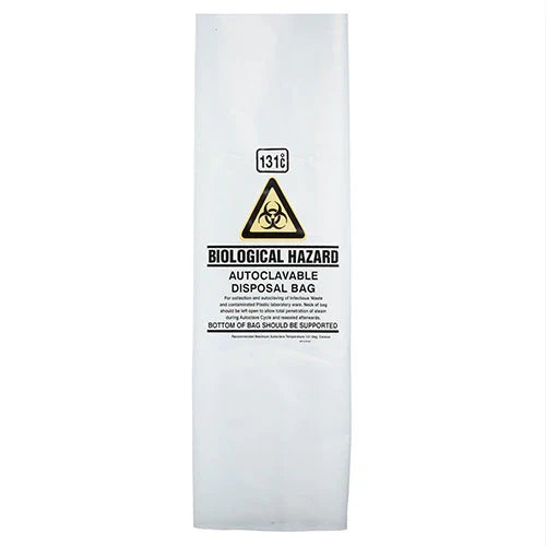 Bag Autoclave 50um Natural 55cm X 70cm Ptd