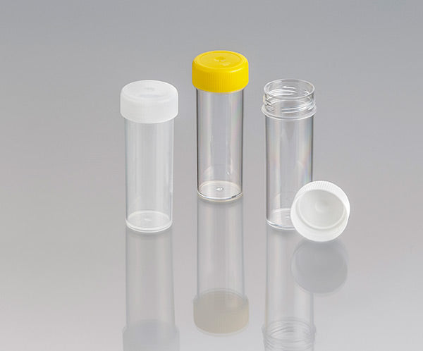Techno Plas Flat Bottom Container Unlabelled Natural Cap 30ml