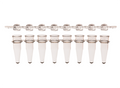 Scientific Specialties Combo Pack 8-Strip PCR Tues & 8-Strip Dome Caps (Clear)