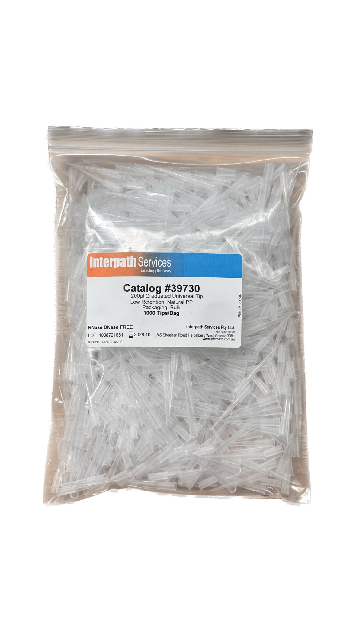 Biotix Pipette Tips 200ul