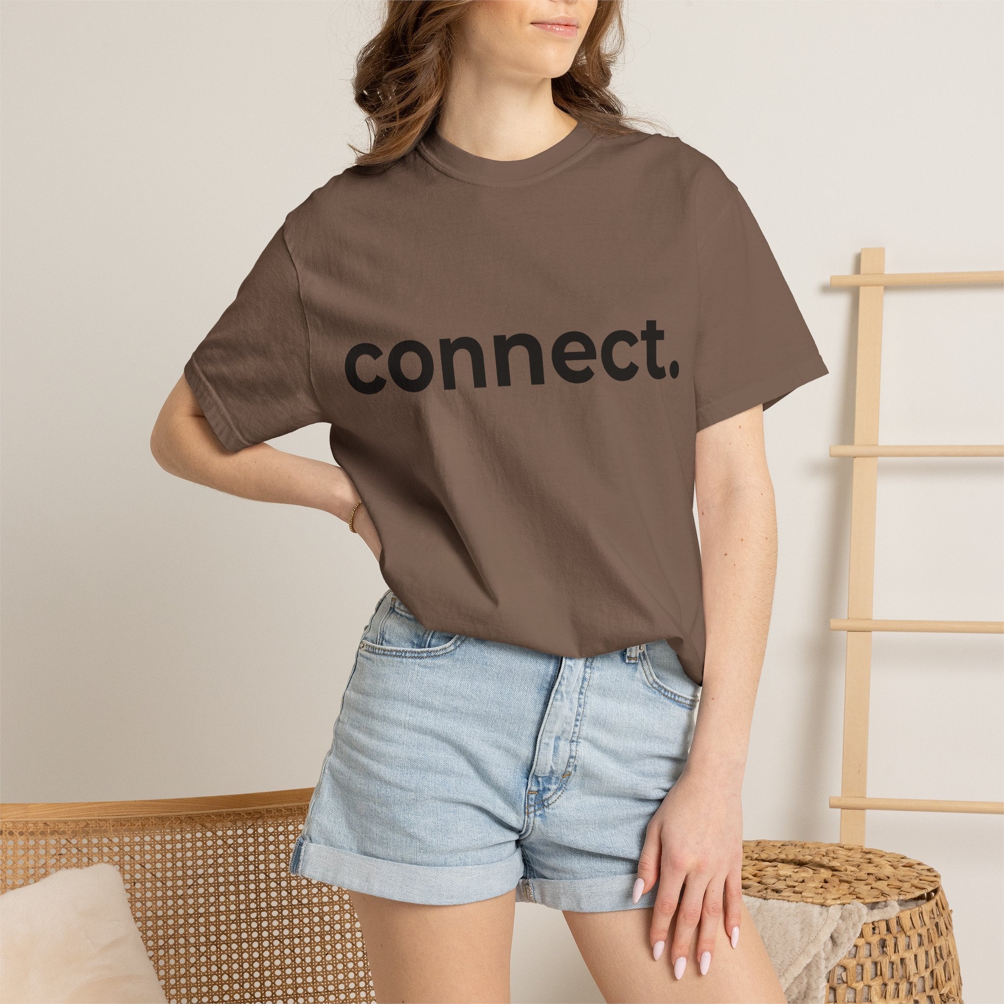 think. T-Shirt | Minimal Typography Tee, Inspirational Text Shirt