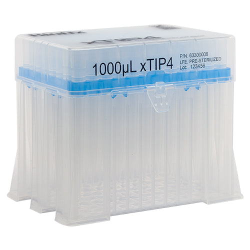 Biotix Xtip4 Pipette Tips Racked/Filtered/Sterilised 1000ul