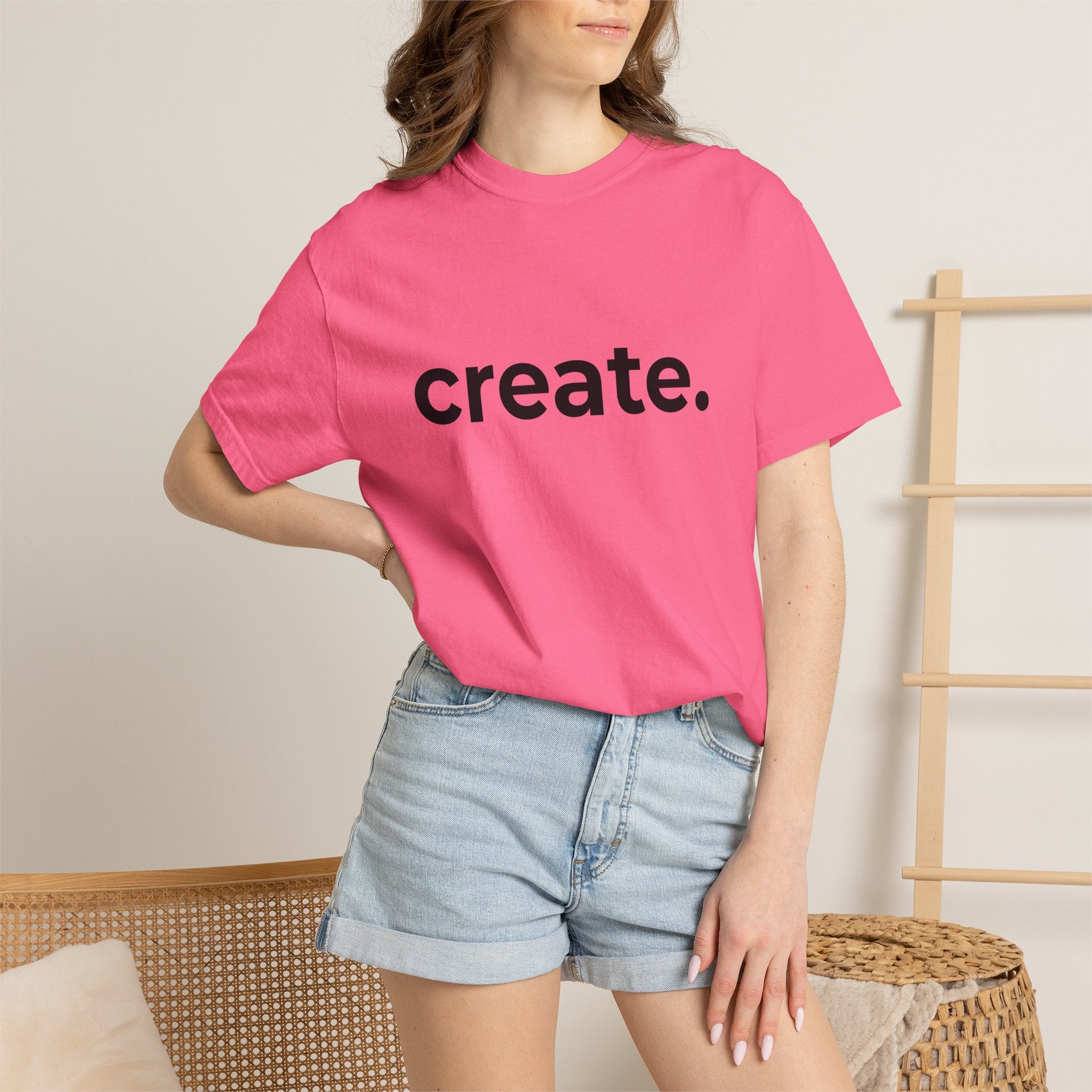 think. T-Shirt | Minimal Typography Tee, Inspirational Text Shirt