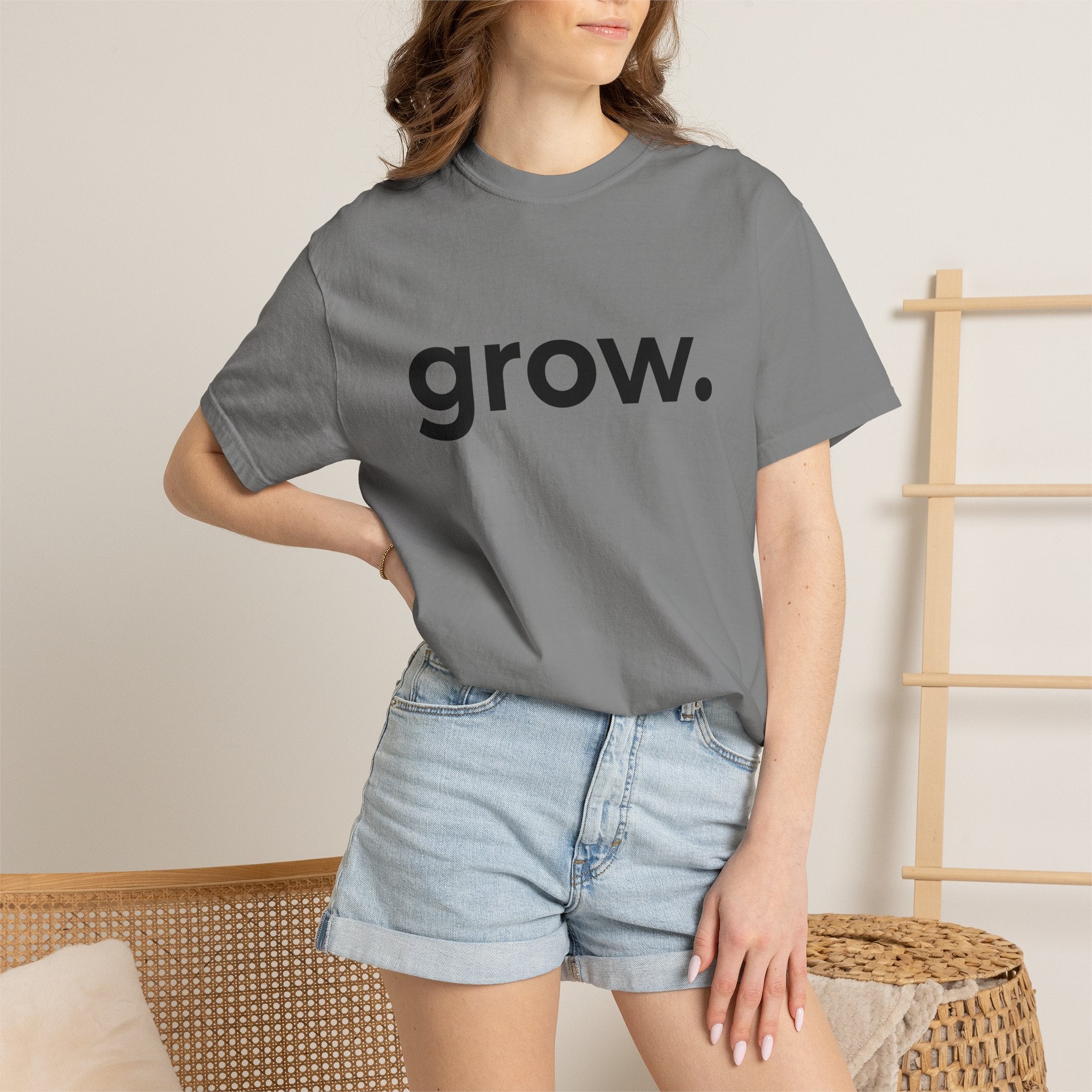 think. T-Shirt | Minimal Typography Tee, Inspirational Text Shirt