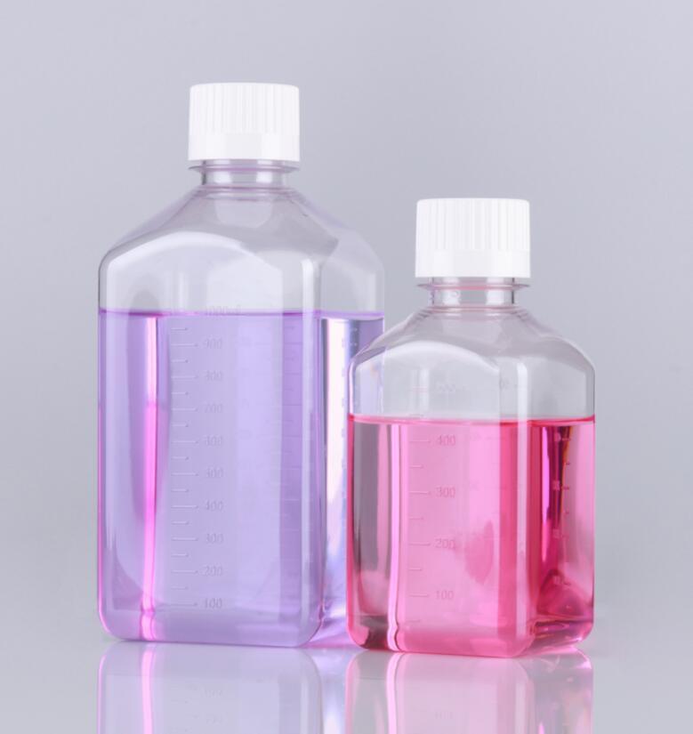 Nest Biotechnology Pet Square Storage Bottle Sterile 500ml