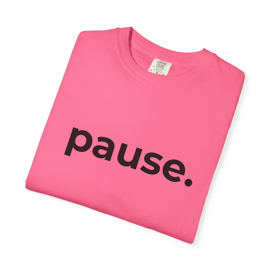 think. T-Shirt | Minimal Typography Tee, Inspirational Text Shirt