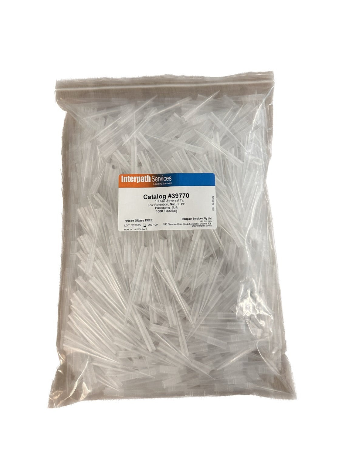 Biotix Pipette Micro Tips 1000ul