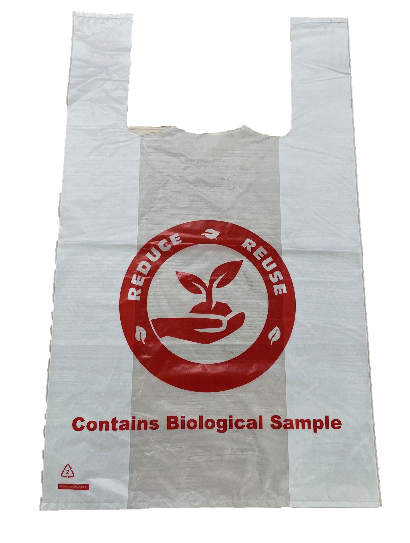 Carrier Bag Biological Sample 520x310+160mm 37um CT/1000