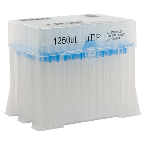 Biotix Filter Pipette Tips Racked/Sterilised 1250ul